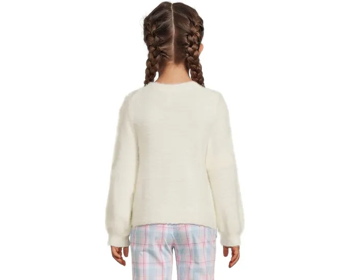 Детский свитер Janie and Jack Fuzzy Mini Bow с бантом и длинными рукавами