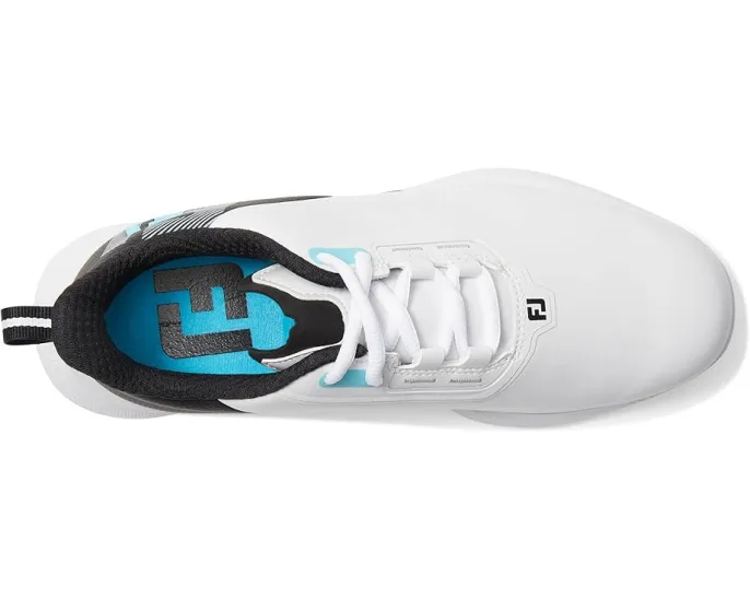 FootJoy FJ Fuel Junior детские туфли для гольфа с водонепроницаемым дизайном