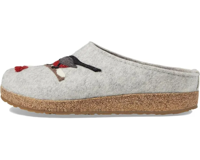 Обувь Haflinger Winterbird с пробковой стелькой и вышивкой