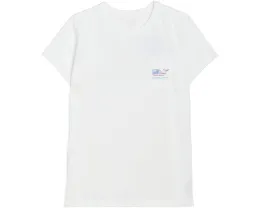 Футболка Vineyard Vines Kids Short Sleeve Pocket Tee с коротким рукавом и карманом