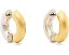 Серьги Interlock Huggies от Kate Spade New York с цирконием