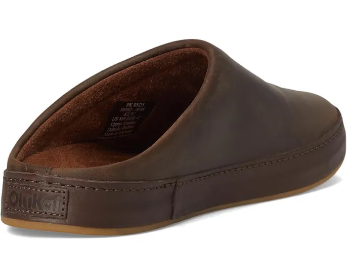 Мокасины OluKai Ku'u из нубука с мягкой подкладкой и стелькой EVA