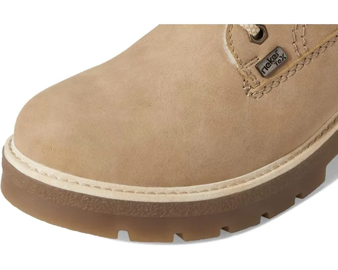 Ботинки Rieker Sabrina 18 на шнуровке с меховым кантом