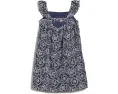 Платье Janie and Jack Bold Eyelet Swing с вышивкой Navy Blue для девочек