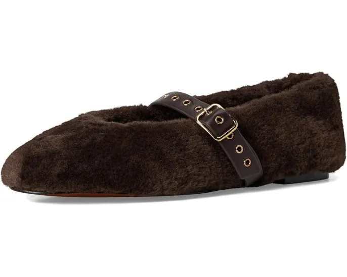 Туфли Mary Jane Remy с мехом Teddy и регулируемой пряжкой Madewell