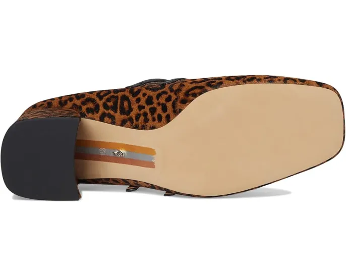 Босоножки Sam Edelman Sarah 2 с леопардовым принтом и квадратным носком