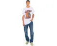 Футболка Junk Food Clothing Cincinnati Bengals с ретро-шлемом