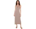 Varley вязаное платье Albane Knit Dress в полоску