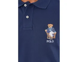 Кастомная Slim Fit Polo рубашка с мишкой Polo Ralph Lauren