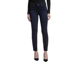 Джинсы Paige Hoxton Ankle Seamed Beltloops In Thames с завышенной талией и скинни-крой