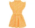 Хлопковое платье Cotton Dress Turtle Vichy Vilebrequin Kids