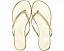 Металлические сандалии TKEES Metallics с кожаной стелькой