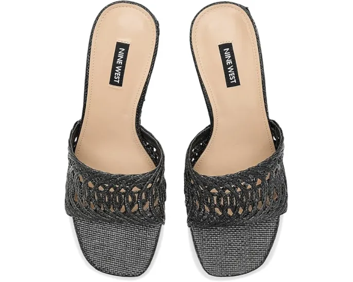 Туфли Nimma с открытым носком и танкеткой Nine West