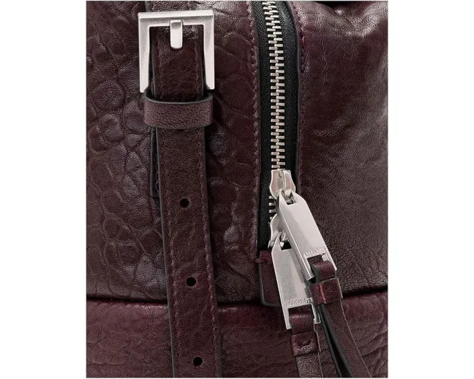 Компактная сумка-кроссбоди AllSaints Ares G из кожи с двумя карманами
