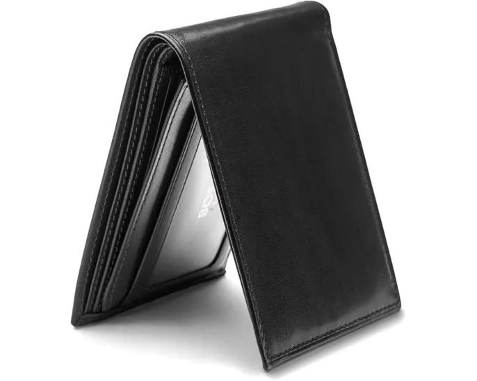 Кошелек Bosca Old Leather Continental с окошком для удостоверения