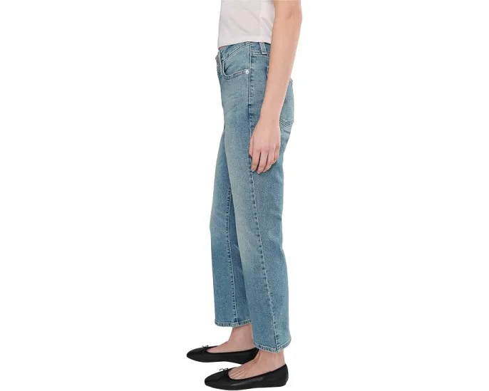 Джинсы Levi's Womens 725 Authentic Kick Boot с высокой посадкой и клешем
