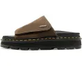Сланцы Dr. Martens Zebzag Flower из кожи Crazy Horse с цветочным принтом