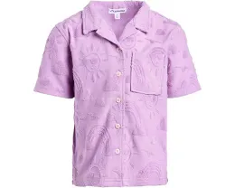 Appaman Kids Resort Shirt с короткими рукавами и воротником на пуговицах для мальчиков и девочек