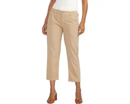 Укороченные брюки чинос JAG Jeans Chino Tailored с высокой посадкой и зауженным силуэтом