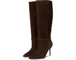 Ботинки Vince Camuto Mirtha до колена для широкой икры из замши с каблуком-шпилькой