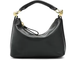 Мини плечевая сумка Lauren Ralph Lauren из кожи наппа с регулируемым ремнем