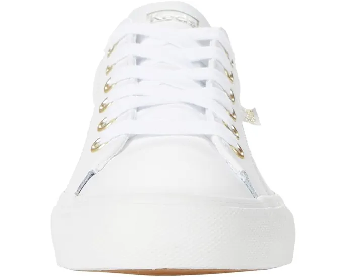 Кроссовки Keds Jump Kick Lace Up с холщовым верхом и стелькой из переработанной пены