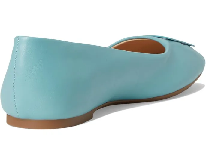 Балетки Zimia с квадратным носком и фурнитурой из искусственной кожи