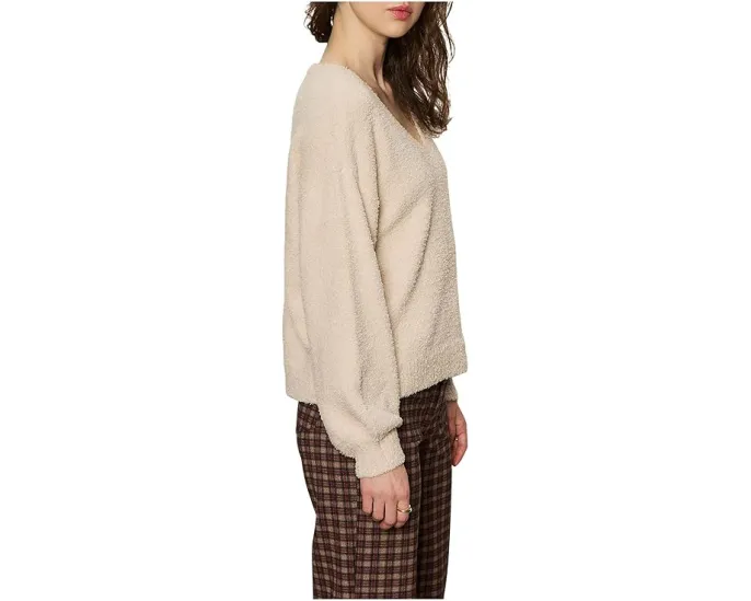 Свитер Sanctuary с V-образным вырезом и манжетами
