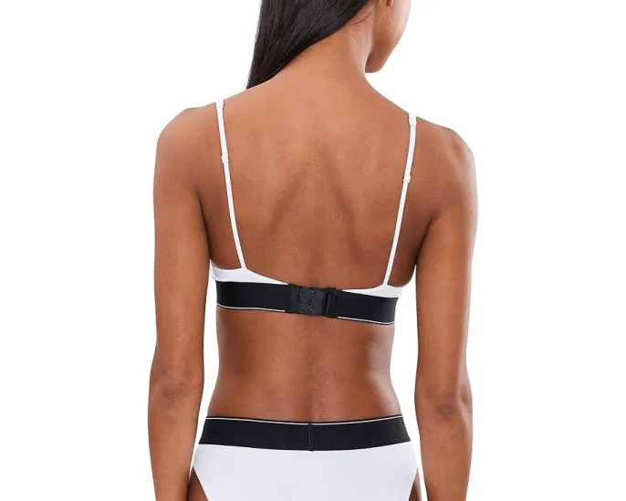 Graphic Lightly Lined Triangle Bralette