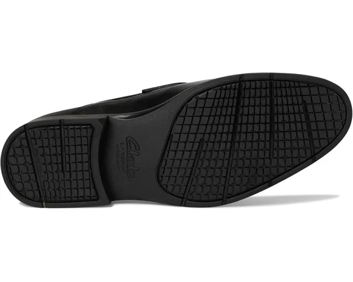 Clarks Steadwell Bit мокасины из цельной кожи с противоскользящей подошвой