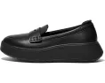 Лоферы FitFlop F-Mode на платформе из кожи в стиле пенни-лоферов