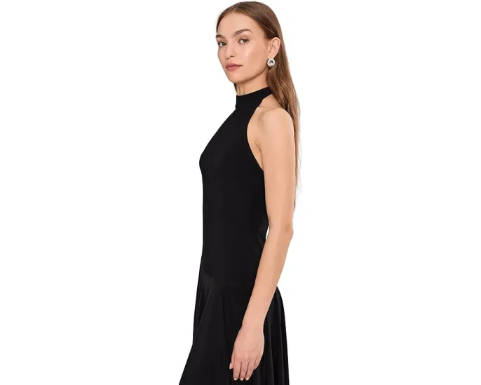 Топ Norma Kamali на запах с облегающим кроем и без рукавов