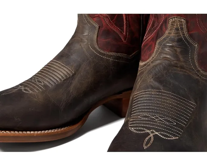 Ковбойские сапоги Dan Post Jacob с широким квадратным носком и каблуком стокман