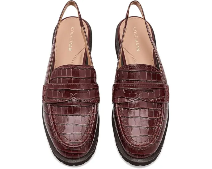 Лоферы Cole Haan Gwendolyn Penny Sling с открытой пяткой