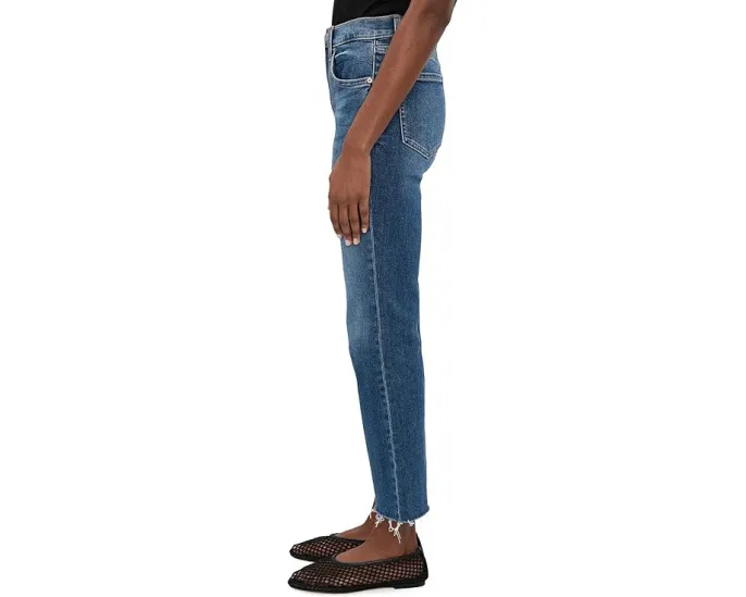 Джинсы Shy Girl High-rise Crop Flare In DAZE укороченные клеш с завышенной талией