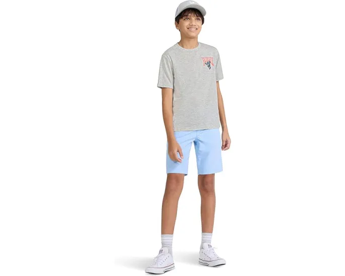 Футболка Hurley Kids You Pelican с коротким рукавом и морским принтом
