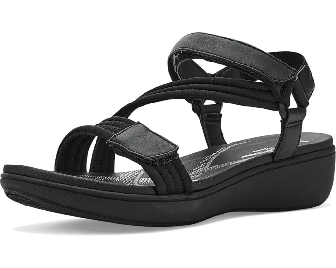 Сандалии Clarks Breezerae Sun на платформе с регулируемыми ремешками