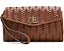 Плетеный кожаный кросс-боди кошелек Lauren Ralph Lauren Tanner