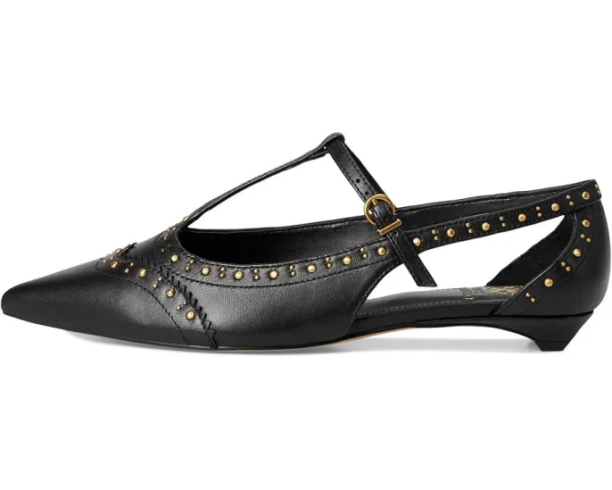 Vince Camuto Мюли Valkie на низком каблуке с Т-образным ремешком и декоративными шипами