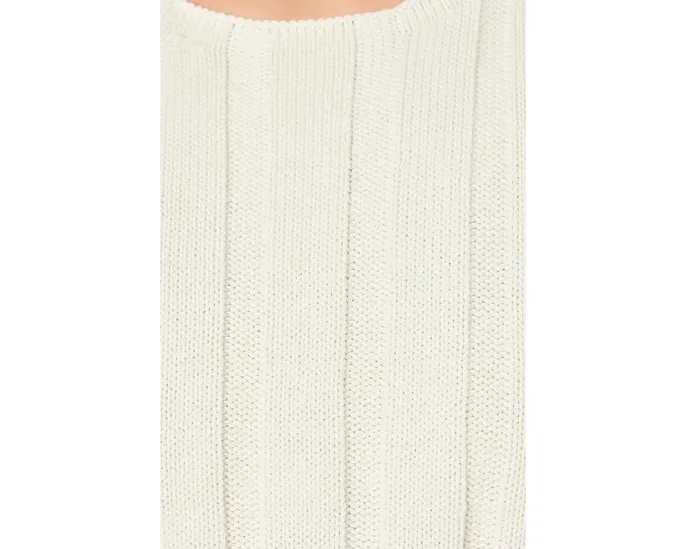 Майка Vince Camuto с широкой резинкой и круглым вырезом из хлопка