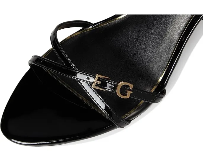 Босоножки GUESS Connee на тонком каблуке с кожаным верхом и стелькой