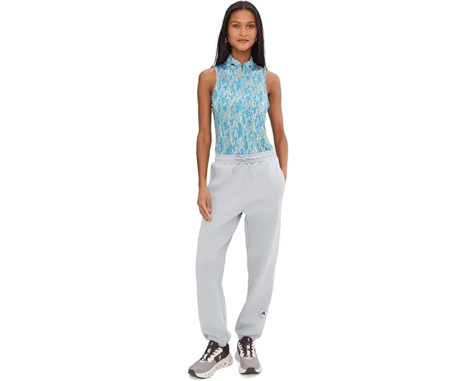 Безрукавное поло Jamie Sadock с принтом Fingerpaint и застежкой-молнией