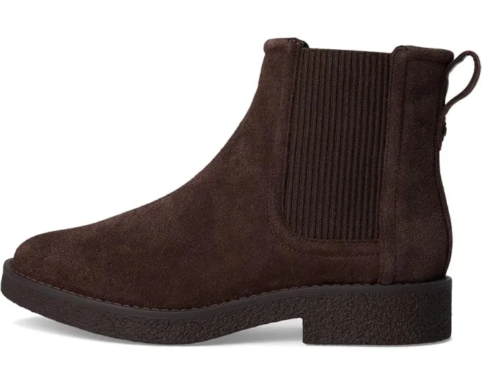 Ботинки Clarks Nella Top из кожи и замши с контурной стелькой
