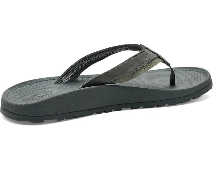 Сланцы Chaco Lowdown Leather Flip из натуральной кожи с анатомической стелькой