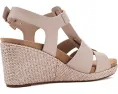 Клинья Rockport Belle с открытым носом и кожаным верхом