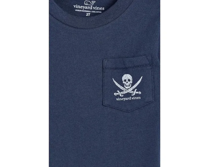Детская футболка с пиратским флагом от vineyard vines