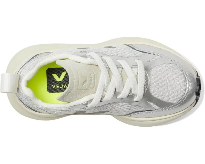 Детские кроссовки VEJA Small Canary Light Alveomesh с сетчатым верхом