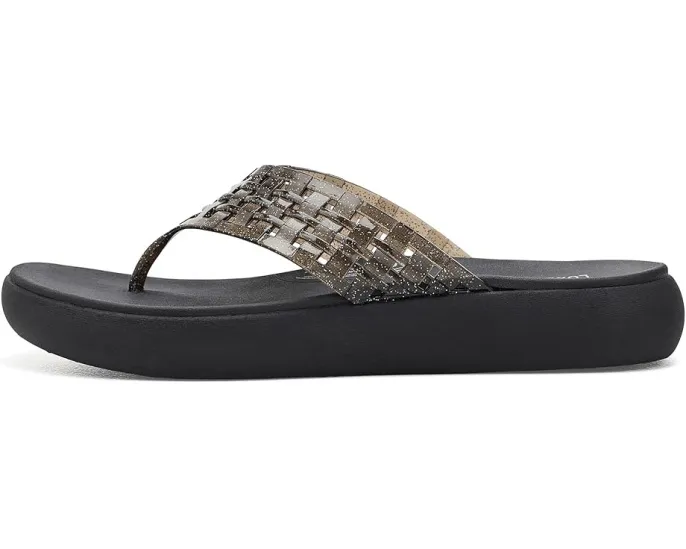 Skechers Шлепанцы Asana Luxe Shimmer Days черные