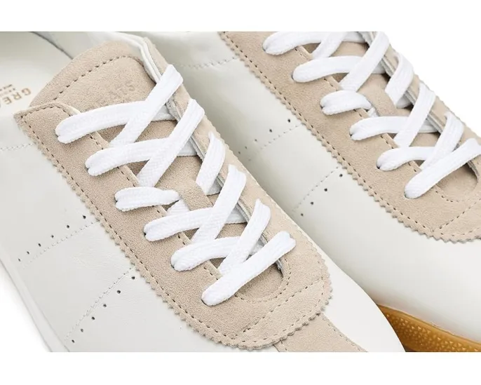 Кроссовки GREATS Brooklyn из мягкой кожи с клиновидной подошвой