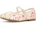 Детские балетки Mia Kids Kescia с вышитой сеткой и пряжкой